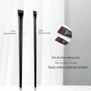 1/2pcs Blade Makeup Brush Angled Thin Eyebrow Brush Flat Fine Eyeliner Brush Professional Liner Brow Beauty Make Up Tool