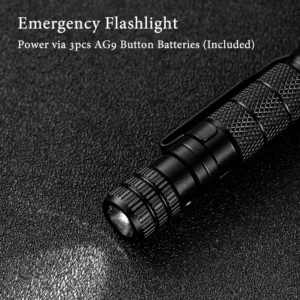 10-In-1 Multi Function Tactical Pen Emergency Flashlight Screwdriver Bottle Opener Outdoor Survival Self Defense Rescue EDC Tool