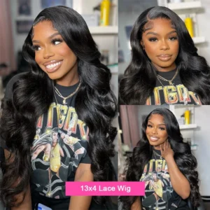 13x6 Hd Transparent Body Wave Lace Front Wig 30 40 Inch 360 13x4 Hd Lace Frontal Wigs Human Hair Wig Pre Plucked For Black Women