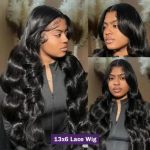 13x6 Hd Transparent Body Wave Lace Front Wig 30 40 Inch 360 13x4 Hd Lace Frontal Wigs Human Hair Wig Pre Plucked For Black Women