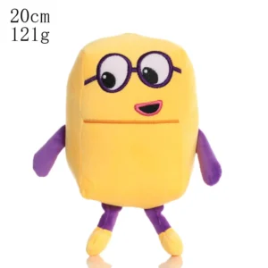 14-18cm Cartoon Number Plush Doll Toys Educational Stuffed Movie Anime  Kids Early Childhood Birthday Christmas Gift