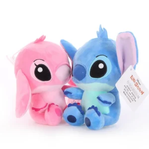 20-25cm Stitch Plush Doll Disney Original Anime Figures Lilo & Stitch Cute Stuffed Toys Movie Peripherals Soft Ornaments Gifts