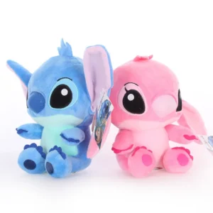 20-25cm Stitch Plush Doll Disney Original Anime Figures Lilo & Stitch Cute Stuffed Toys Movie Peripherals Soft Ornaments Gifts