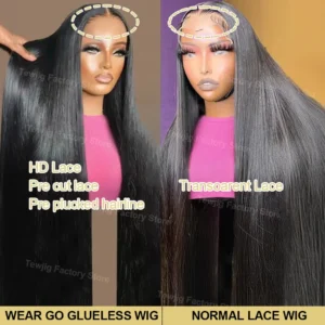 30 40 Inch 200 Density 13x4 Hd Lace Frontal Human Hair Wigs Brazilian Straight 13x6 Lace Front Wig Remy 5x5 Glueless Wig