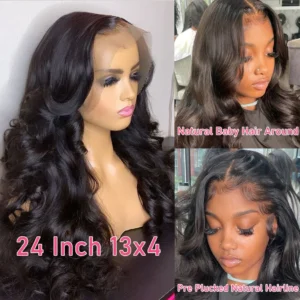 360 Lace Wig 32Inch Body Wave Lace Front Wig 13x4 Human Hair Wigs For Women Brazilian Hair Pre Plucked 13x6 Lace Frontal Wig